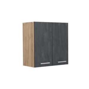 Vicco VĚŠÁK NA STĚNU R-Line Černý beton 60 cm